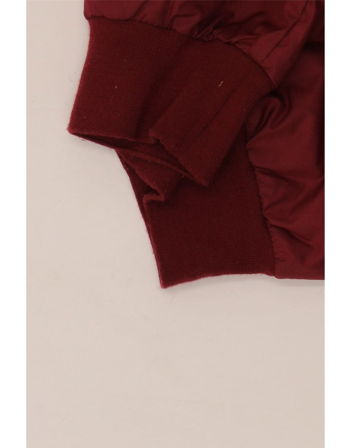 Дождевик с капюшоном Nike для мальчиков 10–11 лет, средний красный, полиэстер с цветными блоками