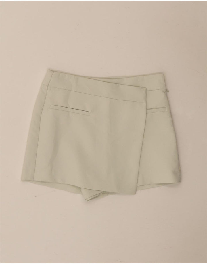 Женские шорты-шорты Zara XS W25, зеленый полиэстер