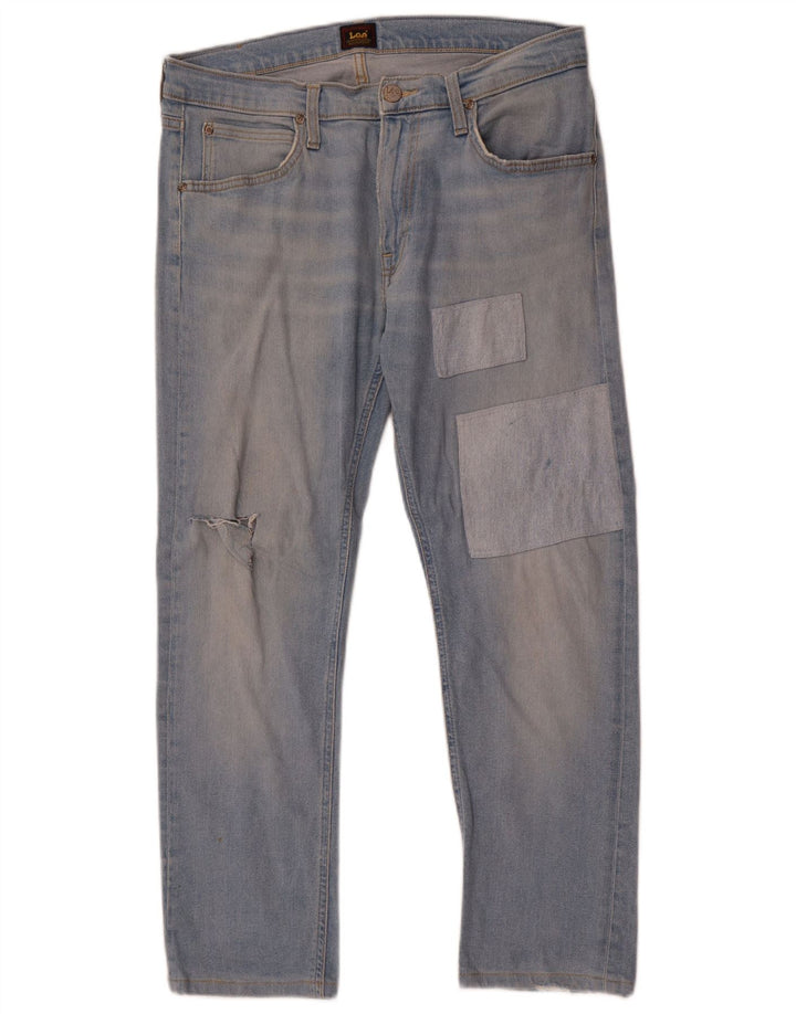 Мужские джинсы Lee Luke Slim W32 L27, синий хлопок