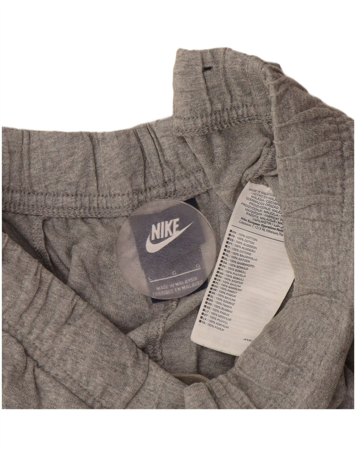 Мужские спортивные шорты Nike, большие серые хлопковые крапинки