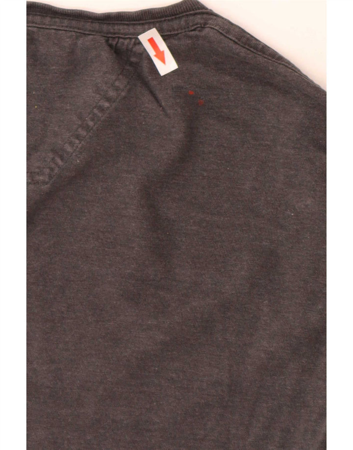 Calvin Klein Jeans Мужской топ с длинным рукавом XL, серый хлопок
