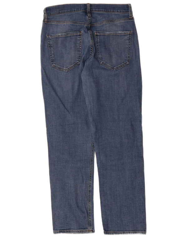 Женские прямые джинсы Zara EU 40 Medium W30 L27 синие