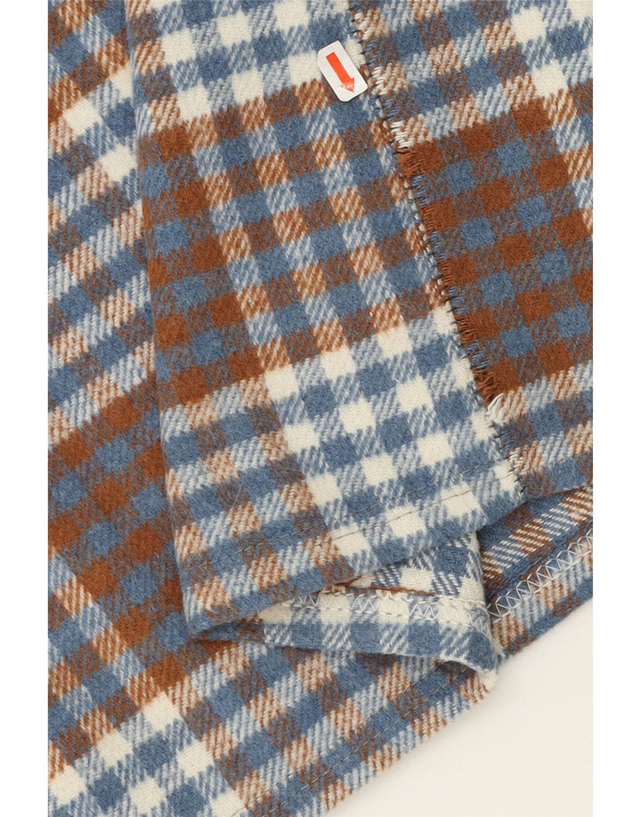 VINTAGE Womens Mini Skirt W28 Medium Blue Check Vintage Vintage and Second-Hand Vintage from Messina Hembry 