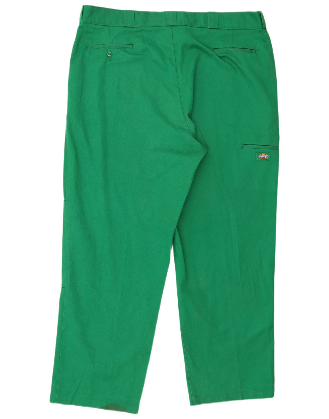 Мужские прямые брюки-карго Dickies W44 L32, зеленый полиэстер