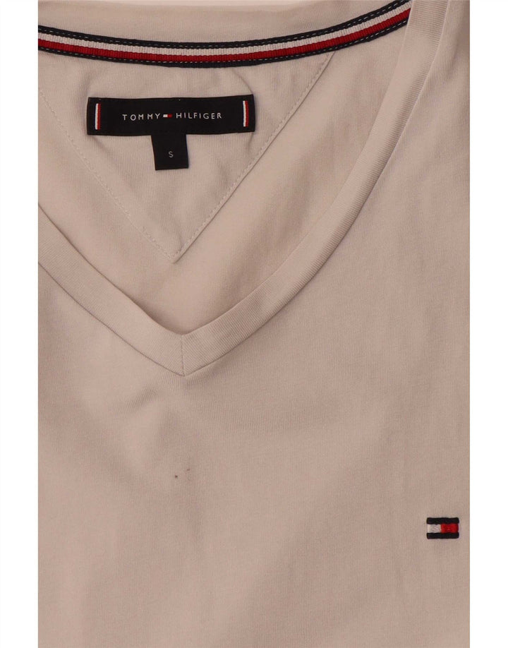 Мужская футболка Tommy Hilfiger, маленький белый хлопок