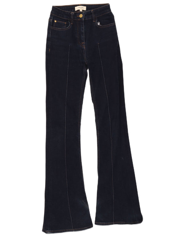 Женские расклешенные джинсы Reiss W25 L31, темно-синий, хлопок