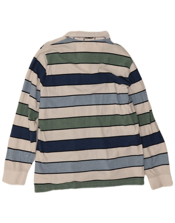 Crew Clothing Мужская рубашка-поло для регби с длинным рукавом XL в разноцветную полоску