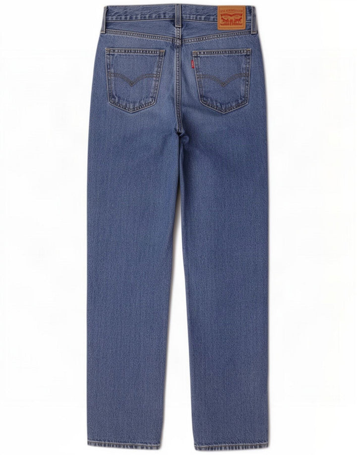 Женские прямые джинсы Levi's W26 L30, синий хлопок