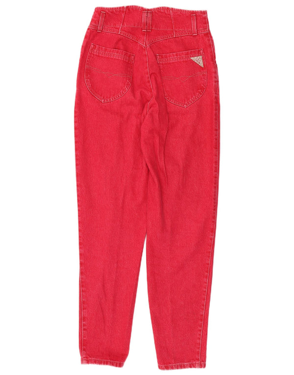 Женские зауженные джинсы Pioneer EU 36, маленькие W26 L30, розовый хлопок