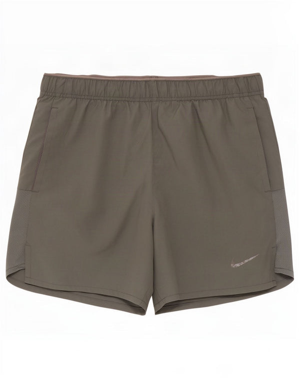 Мужские спортивные шорты Nike Dri Fit, маленькие серые, полиэстер