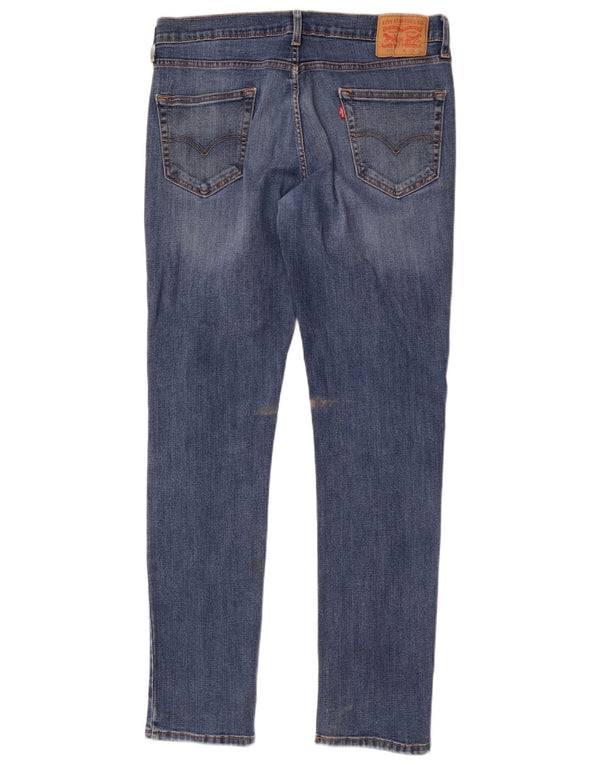 Мужские джинсы Levi's Slim 511 W34 L34 синие, хлопок