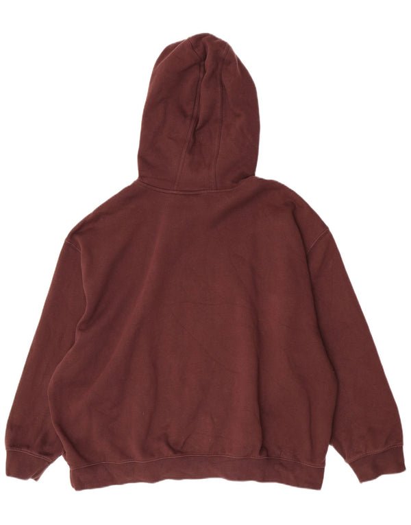 Женский джемпер с капюшоном Adidas Oversized UK 20/22 XL Коричневый хлопок