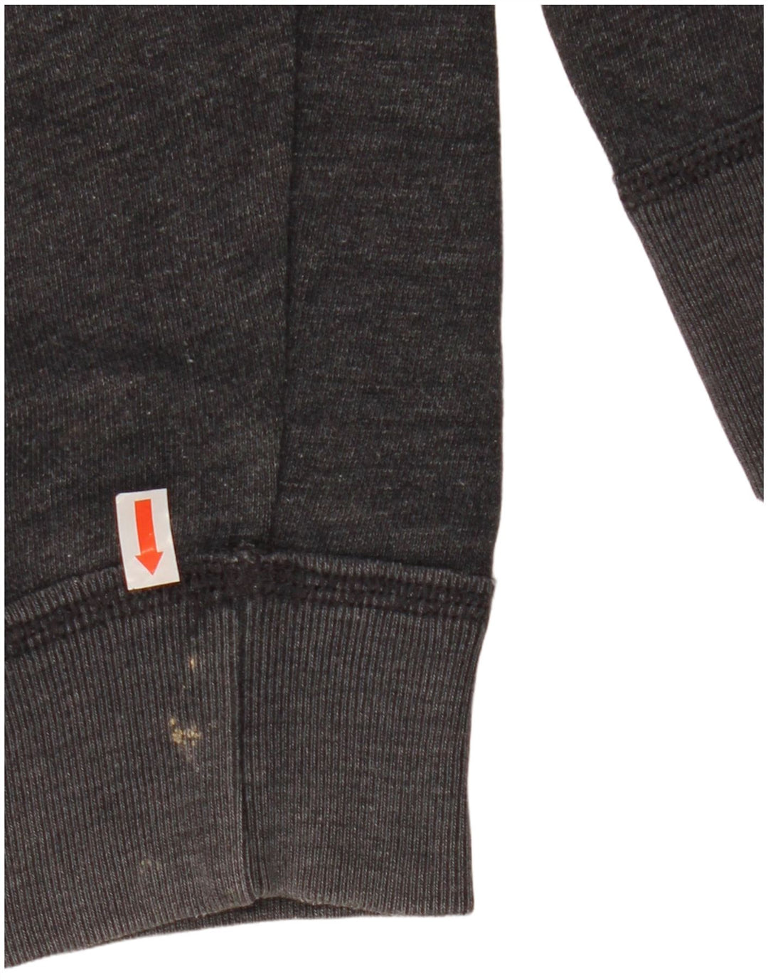 HOLLISTER Мужской свитер с капюшоном и молнией с графическим рисунком, хлопковый средний серый цвет