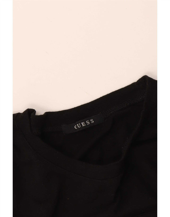Мужская футболка Guess с рисунком, средний черный
