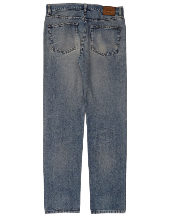 Мужские прямые джинсы LACOSTE W34 L34 синие