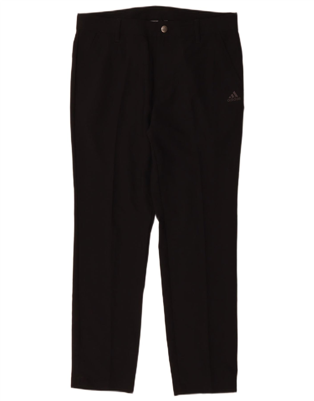 Мужские брюки-чинос Adidas Slim W32 L30, черный полиэстер