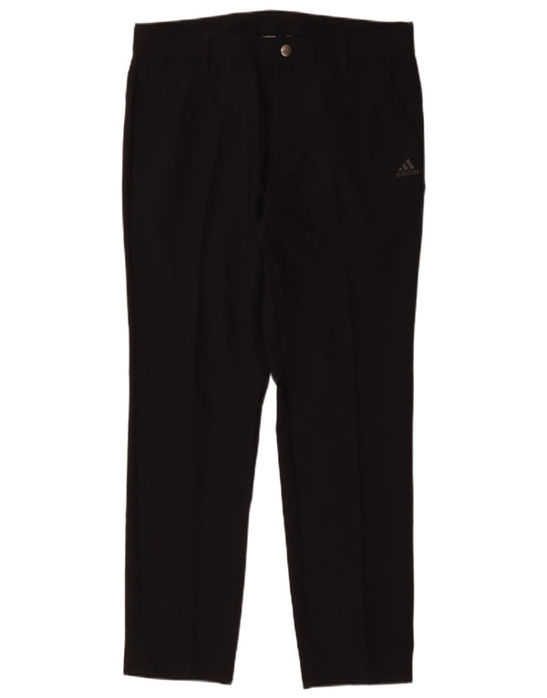 Мужские брюки-чинос Adidas Slim W32 L30, черный полиэстер