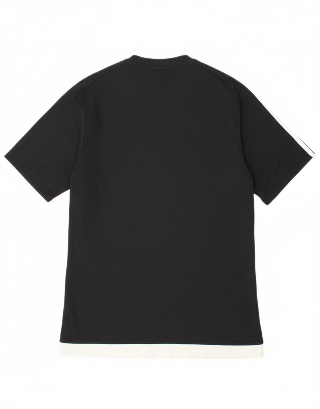 ADIDAS Womens Climalite T-Shirt Top UK 14 Medium Black Polyester