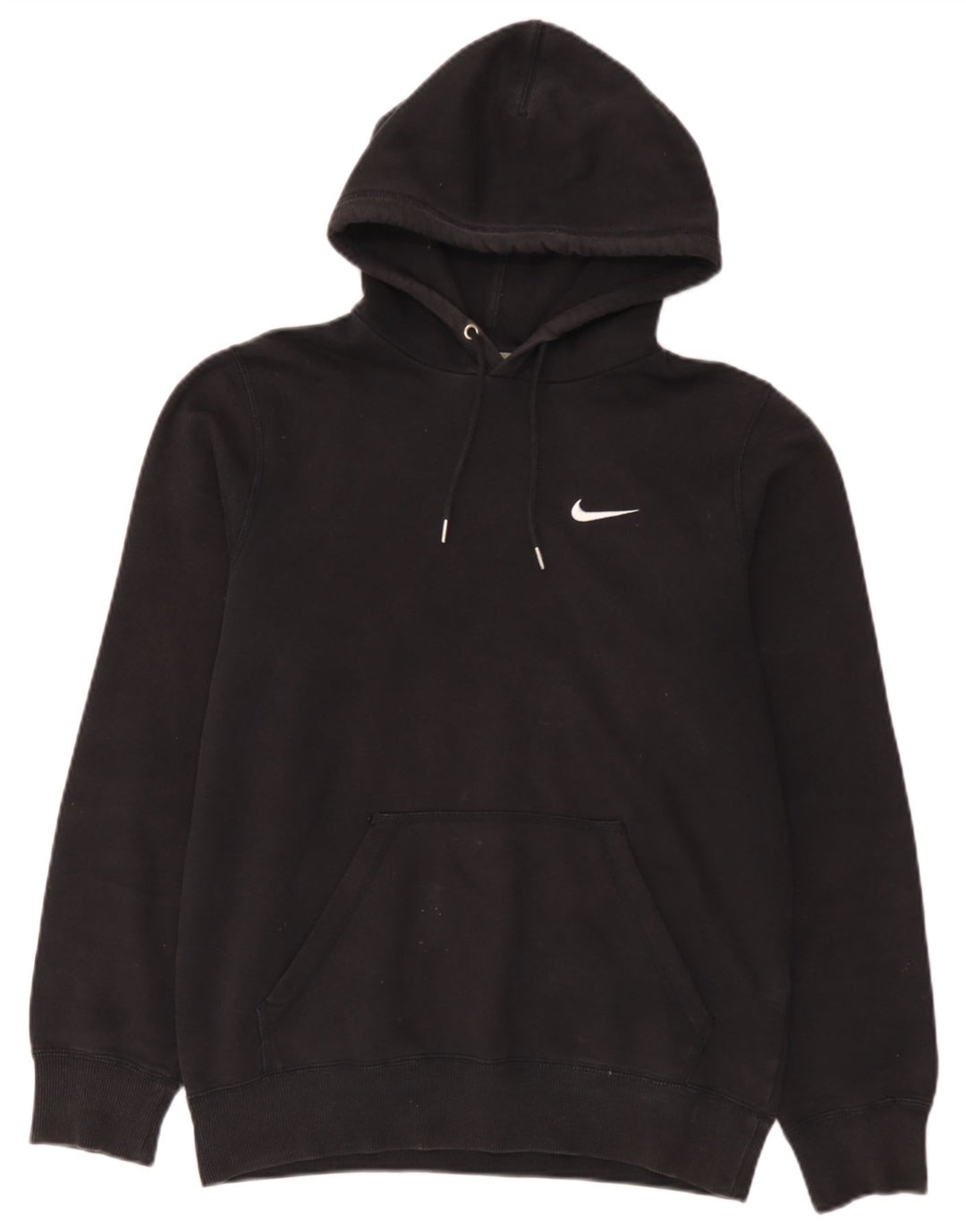 Мужской джемпер с капюшоном Nike, маленький черный, хлопок