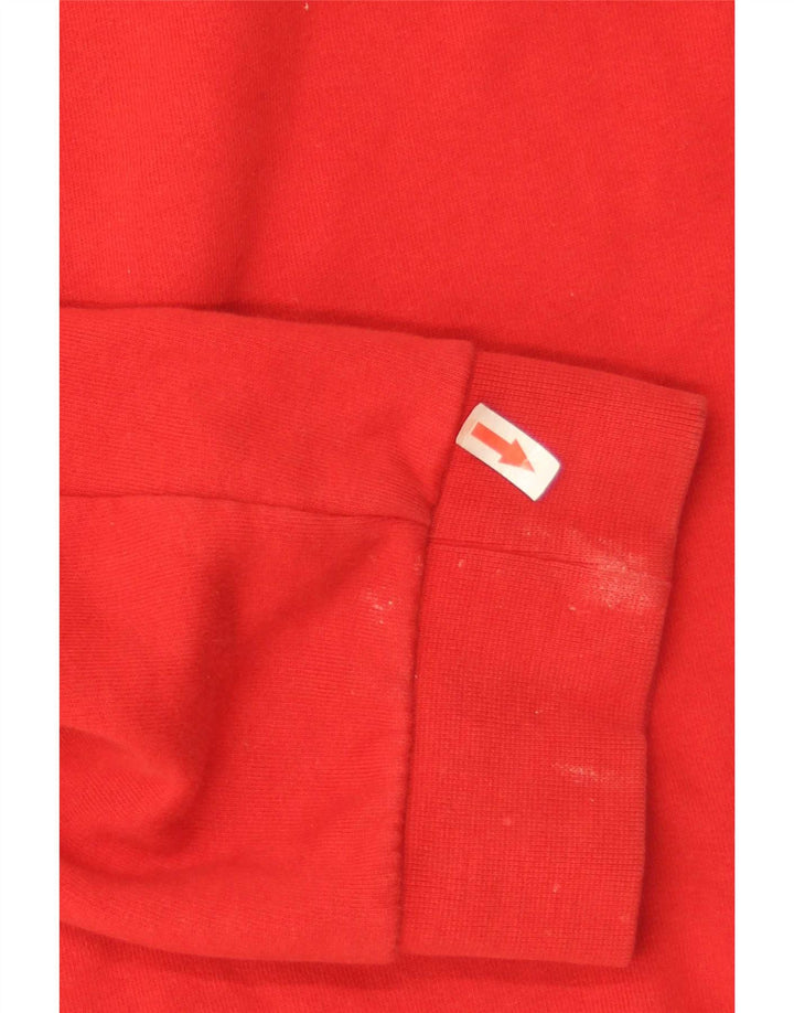 Мужской свитшот Adidas с рисунком XL, красный хлопок