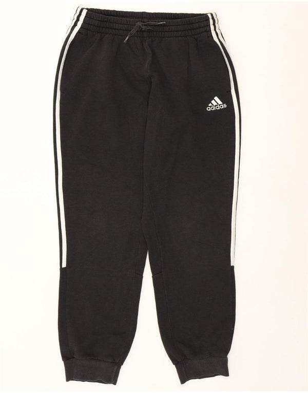 Женские спортивные брюки ADIDAS Joggers UK 12, средний черный хлопок