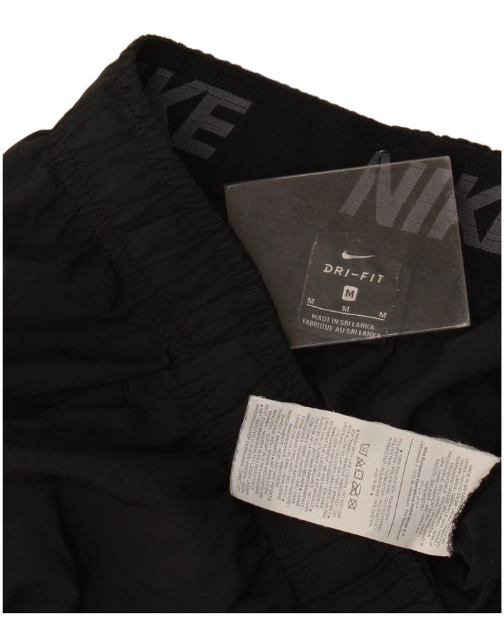 Мужские спортивные шорты Nike Dri Fit, средний черный полиэстер