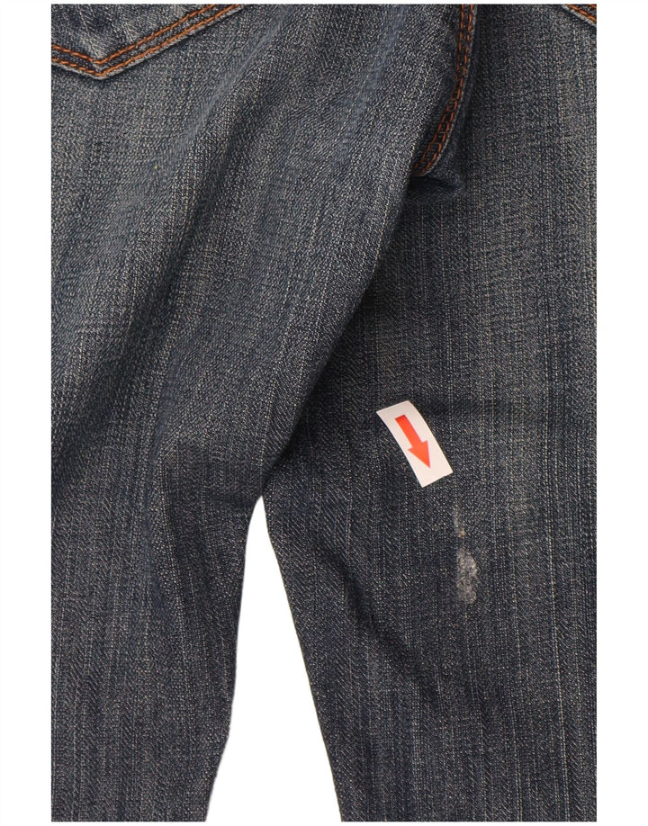 Женские узкие джинсы Superdry W28 L30, синий хлопок