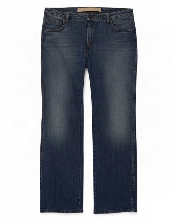 Мужские прямые джинсы Wrangler Roxboro W36 L32, синий хлопок