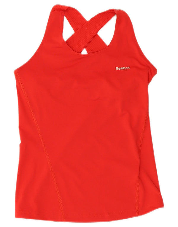 Женский жилет Reebok UK 4 XS красный полиэстер