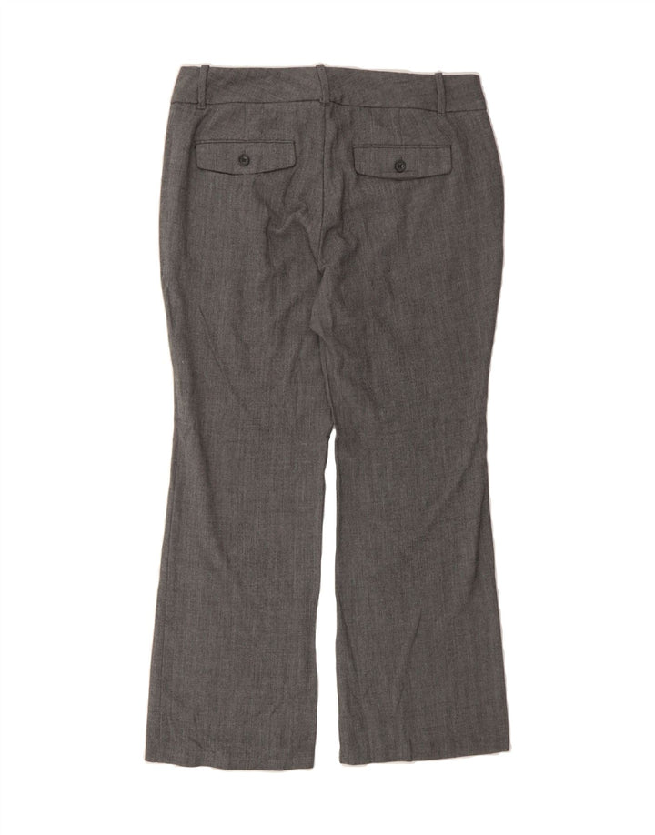 DOCKERS Womens Bootcut Casual Trousers US 12 Large W32 L30 Grey Polyester Vintage Dockers and Second-Hand Dockers from Messina Hembry 