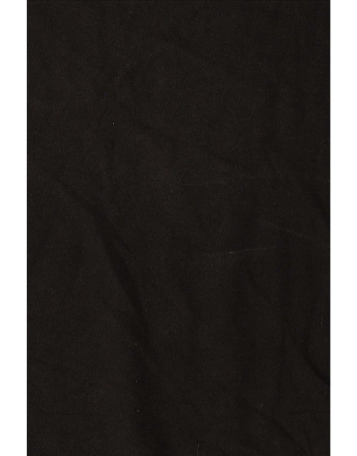 Женская футболка Reebok Top UK 12 Medium Black Cotton