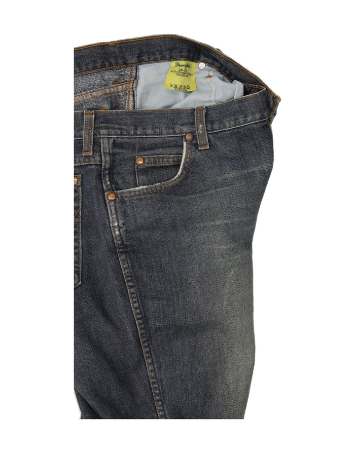 Мужские прямые джинсы WRANGLER Evolution W36 L36, синий хлопок