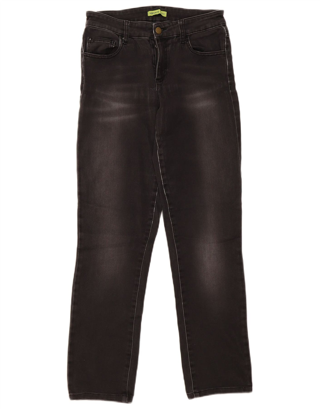 Versace Женские узкие джинсы W28 L29 Серые