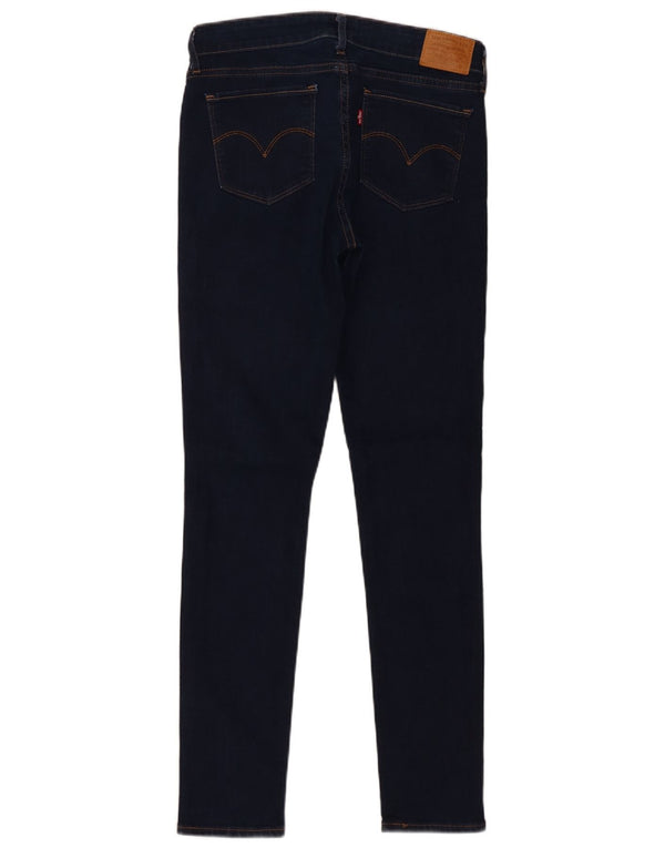 Женские джинсы скинни Levi's 711 W28 L30 Темно-синие, хлопок