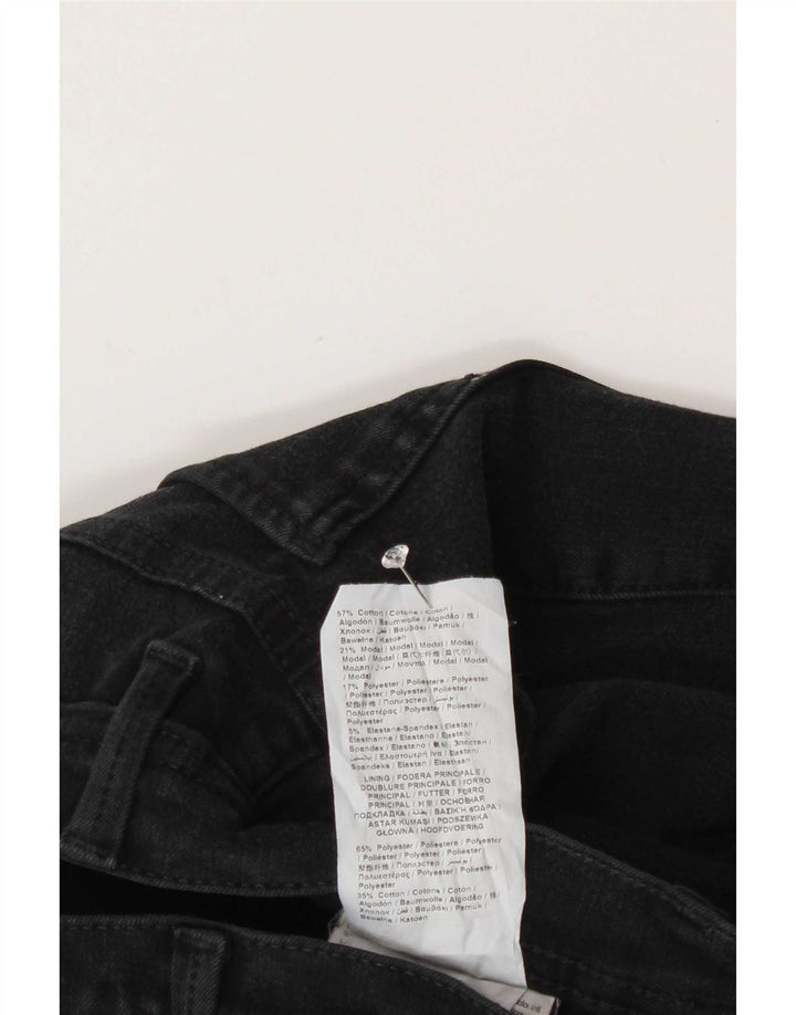 Женские прямые джинсы Trussardi W26 L28 черные
