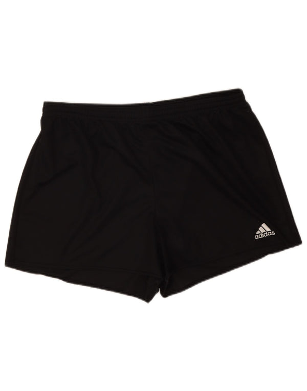 Женские спортивные шорты Adidas Aeroready UK 16/18, большие черные из полиэстера