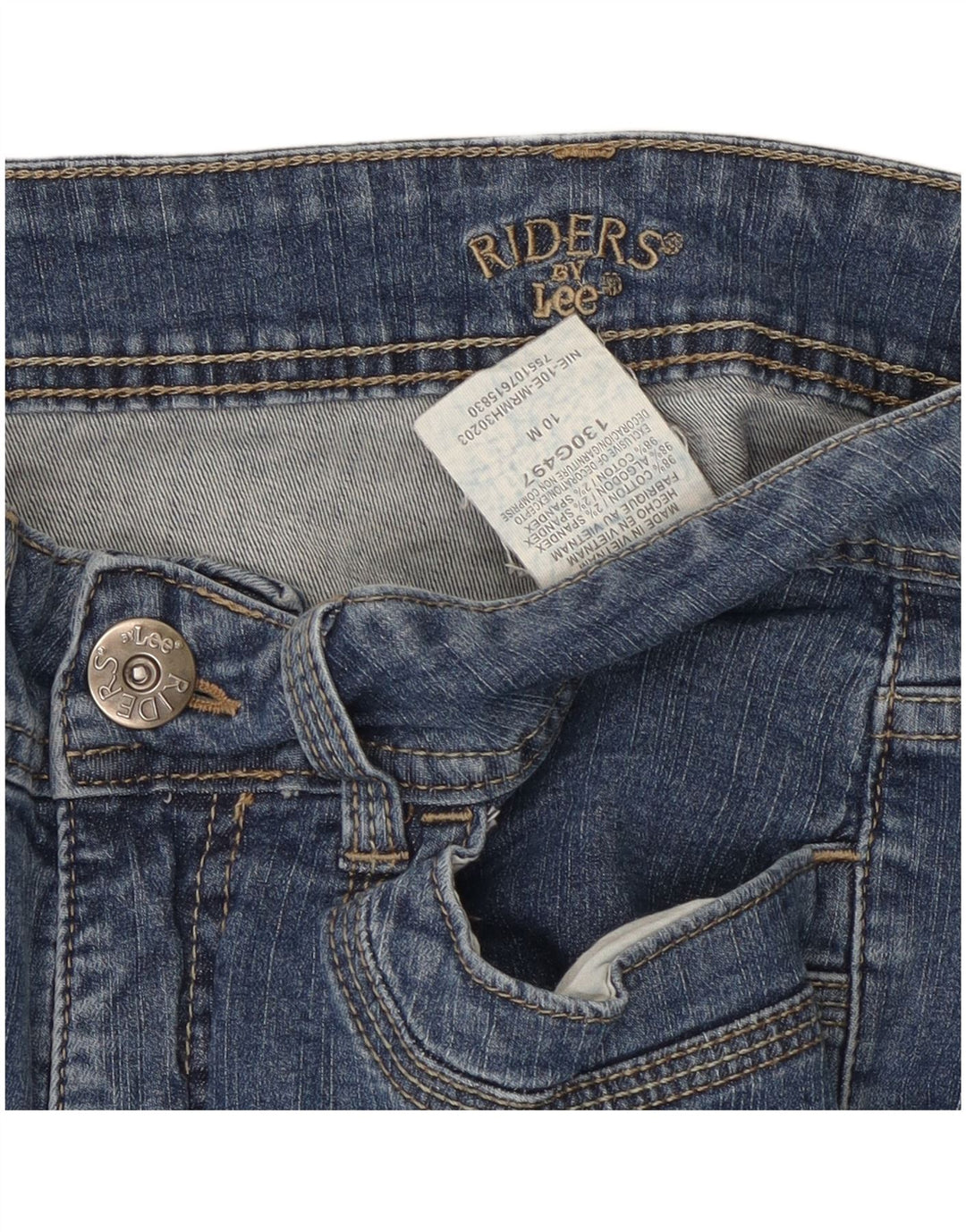 Женские джинсы Lee Riders Bootcut, размер США 10, большие размеры W30 L30, синий хлопок