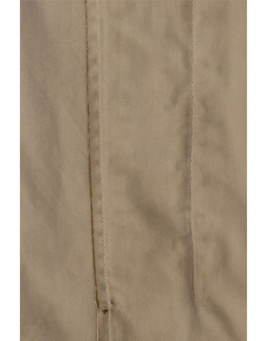 Мужское пальто Massimo Dutti EU 40, большой цвет хаки, хлопок