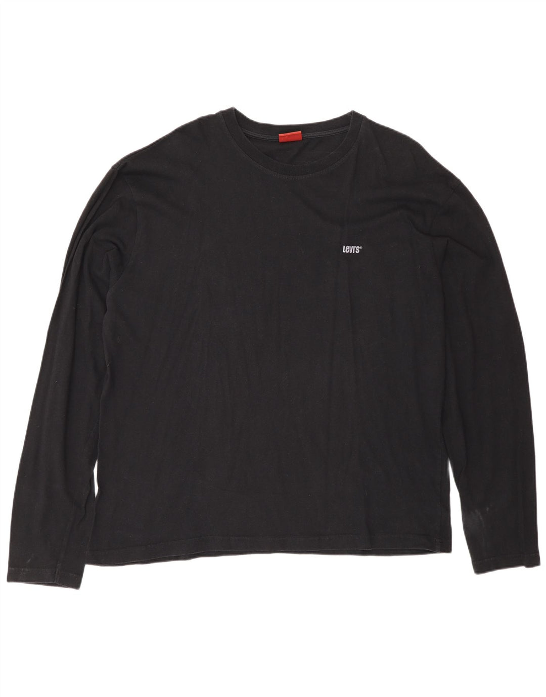 Мужской топ Levi's с длинным рукавом XL, черный хлопок