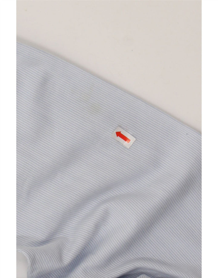 Рубашка для мальчиков ARMANI JUNIOR 13-14 лет, синяя хлопковая полоска