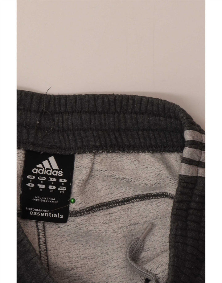 Мужские спортивные брюки Adidas для бега, маленькие серые хлопковые брюки