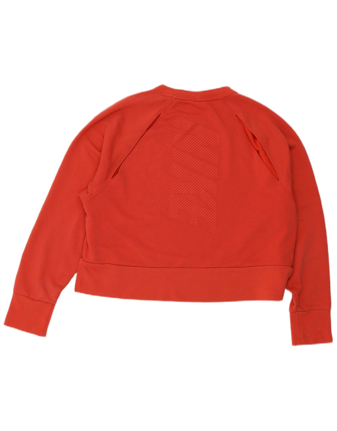 Женский укороченный свитшот с рисунком Nike Dri Fit UK 14, средний розовый