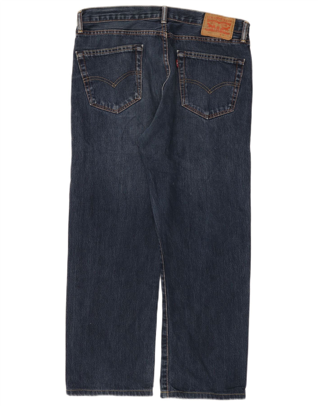 Мужские прямые джинсы Levi's 751 W34 L27 синие, хлопок