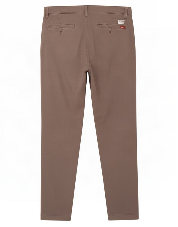 Мужские брюки-чиносы Levi's Standard зауженные W36 L32 серые, хлопковые