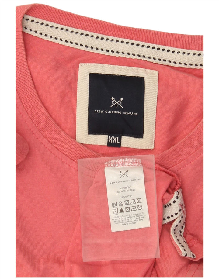 Мужская футболка J. Crew Top 2XL, розовый хлопок