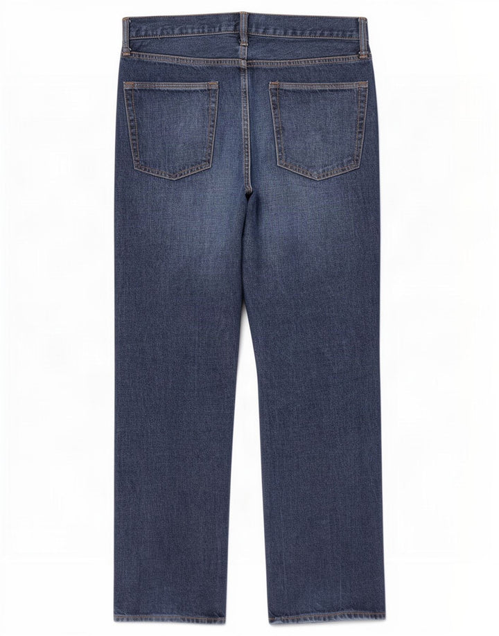 Мужские прямые джинсы Gap W34 L31 темно-синие, хлопок