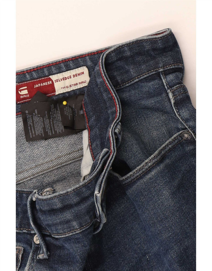 Мужские джинсы G-Star 3301 Slim W34 L32 Синие, хлопок