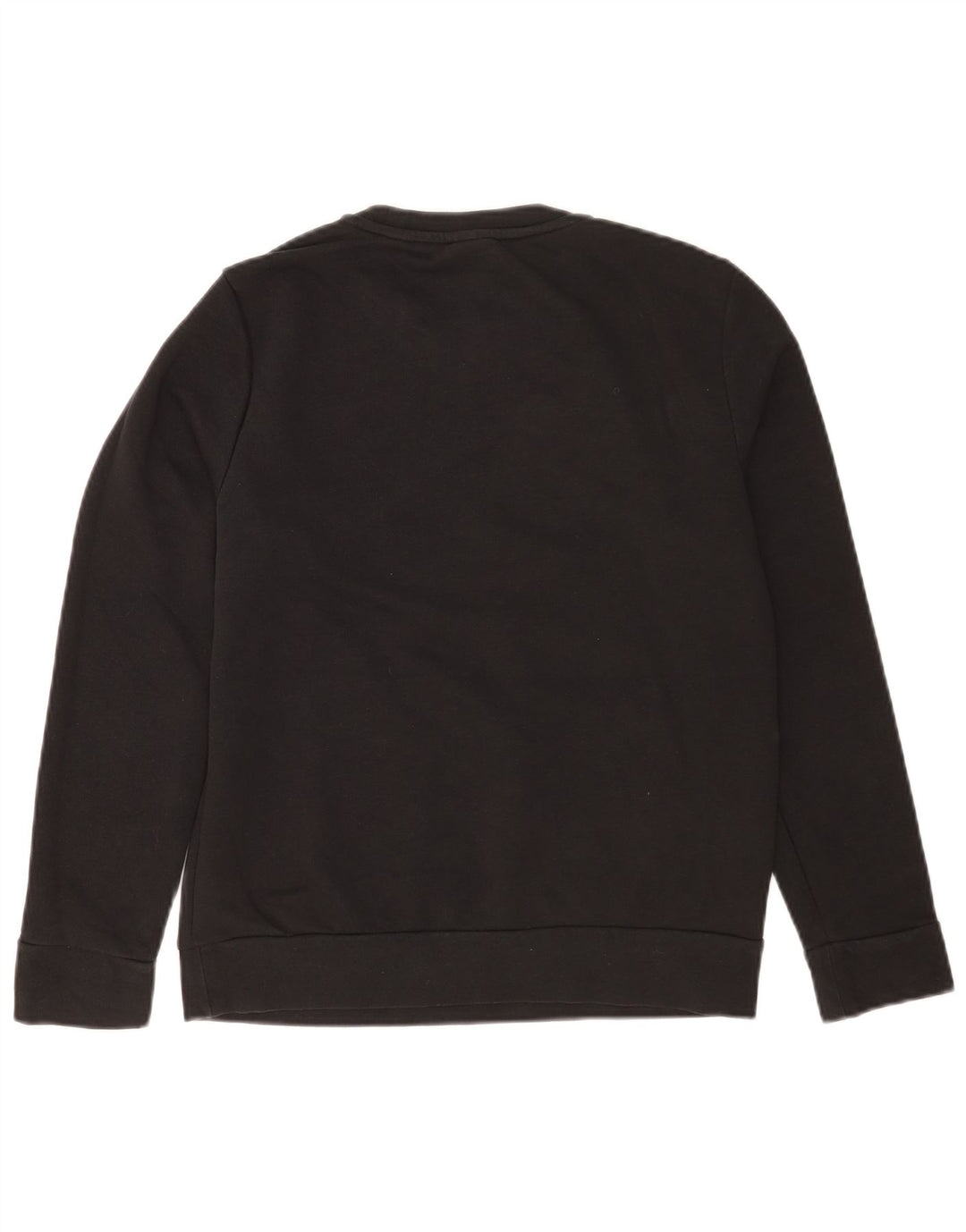 Женский джемпер Adidas Regular Fit с графикой, Великобритания 12/14, средний черный