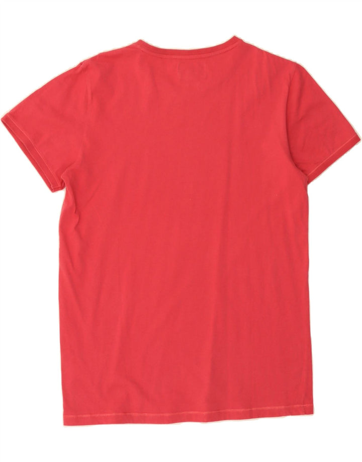 CONVERSE Boys Graphic T-Shirt Top 15-16 Years Red Cotton Vintage Converse and Second-Hand Converse from Messina Hembry 