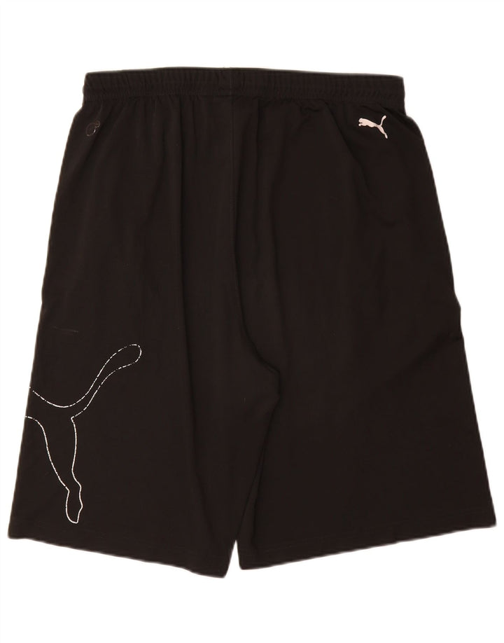 Мужские спортивные шорты с рисунком PUMA XL, черные